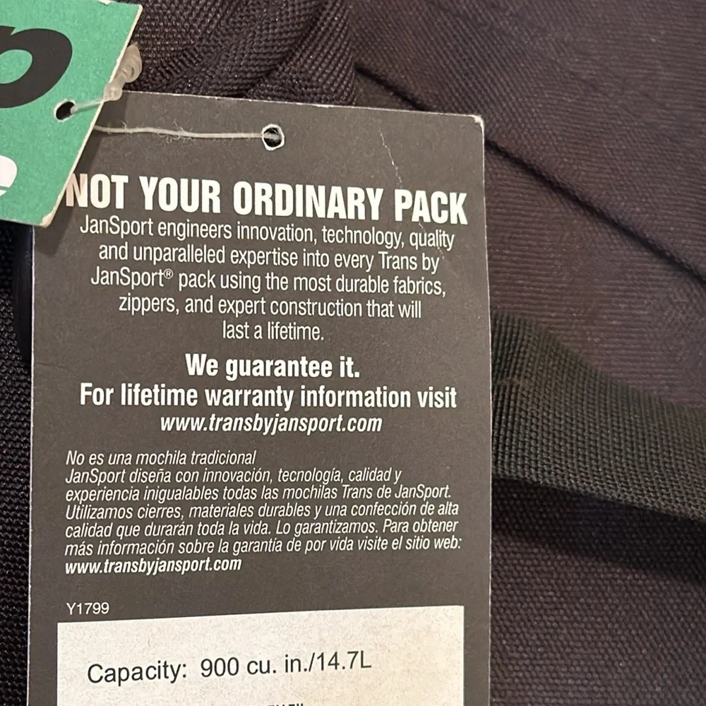 Black Messenger Bag by Jansport